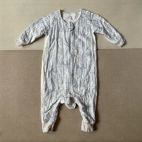 Nest Designs Bamboo Long Sleeve Footed Sleep Bag 0.6 TOG - Picture 1 of 13